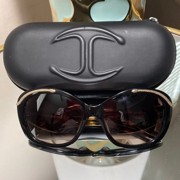 Just Cavalli Pottery & Glass. Women Sunglasses Tortoise, Brown. Just Cavalli SJC023V Tortoise Prescription Sunglasses main image 2